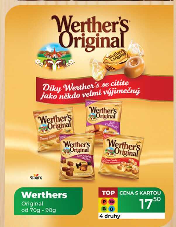 Werthers Original od 70g - 90g 