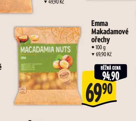   Emma Makadamové ořechy 100 g  