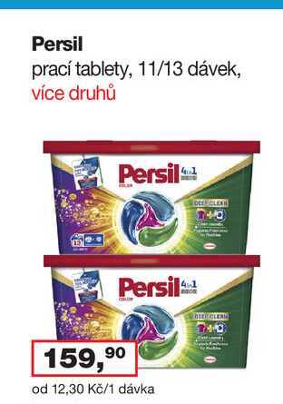 Persil prací tablety, 11/13 dávek, více druhů 