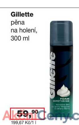 Gillette pěna na holení, 300 ml 