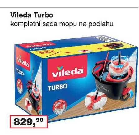 Vileda Turbo kompletní sada mopu na podlahu