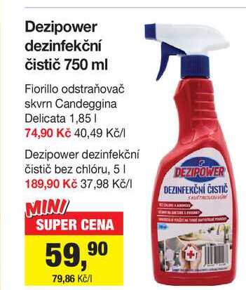 Dezipower dezinfekční čistič 750 ml