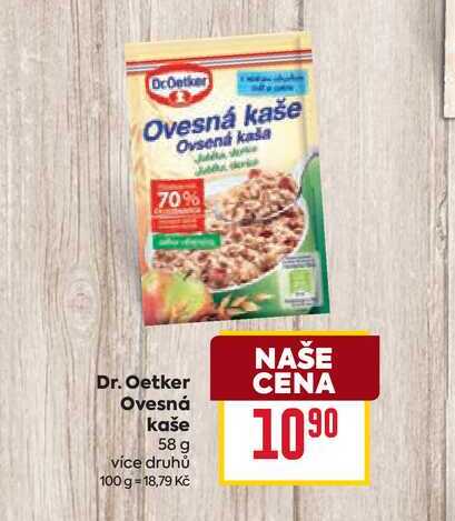Dr. Oetker Ovesná kaše 58 g