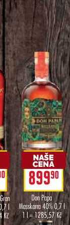 Don Papa Masskarra 40% 0,7l