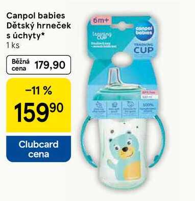 Canpol babies Dětský hrneček s úchyty, 1 ks