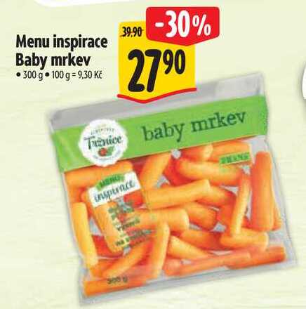 Menu inspirace Baby mrkev, 300 g