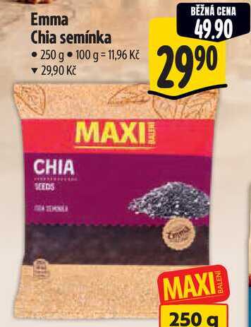 Emma Chia semínka, 250 g 
