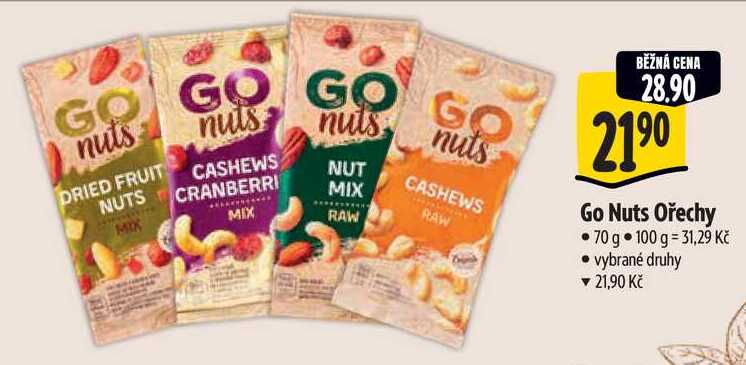 Go Nuts Ořechy, 70 g