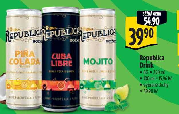 Republica Drink, 250 ml 