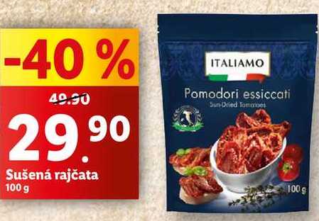 Sušená rajčata, 100 g 