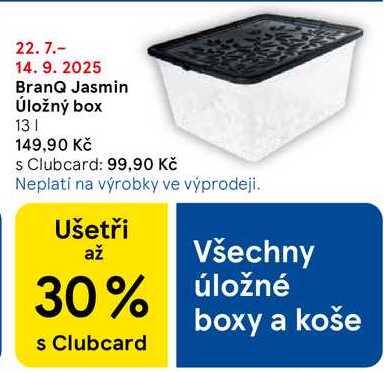 BranQ Jasmin Úložný box, 13 l