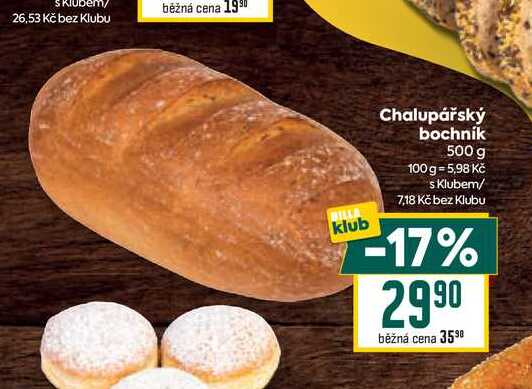Chalupářský bochník 500 g 
