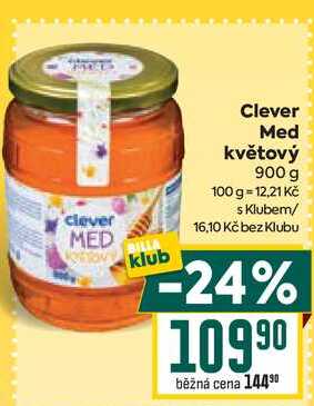Clever Med květový 900 g 
