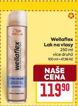Wellaflex Lak na vlasy 250 ml