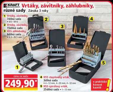 Vrtáky, závitníky, záhlubníky