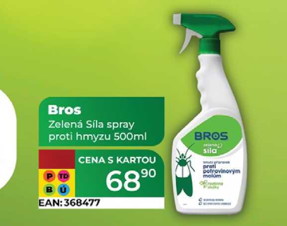 Bros Zelená Síla spray proti hmyzu 500ml 