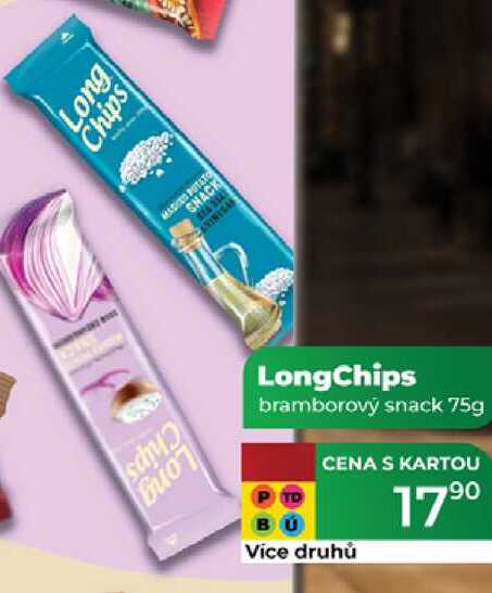 LongChips bramborový snack 75g 