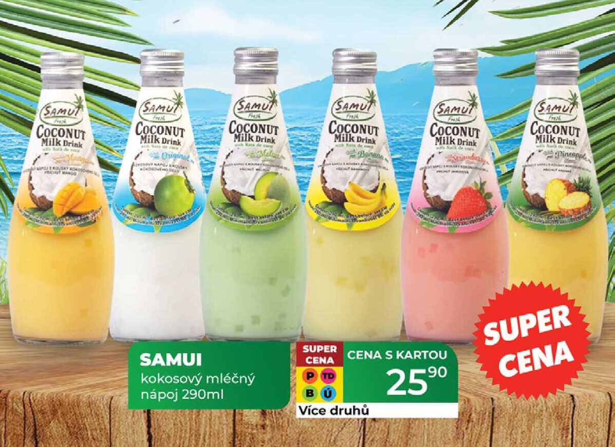 SAMUI kokosový mléčný nápoj 290ml 