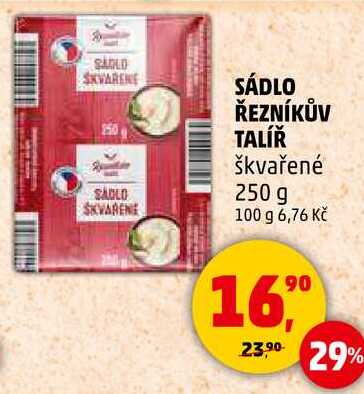 SÁDLO ŘEZNÍKŮV TALÍŘ škvařené, 250 g