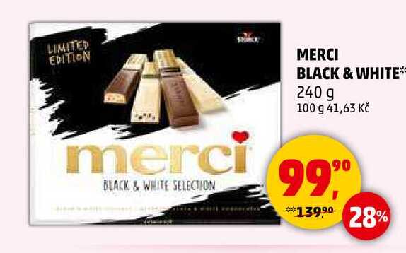 MERCI BLACK & WHITE, 240 g 