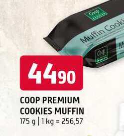 COOP PREMIUM COOKIES MUFFIN 175 g 
