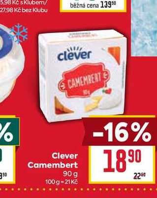 Clever Camembert 90 g 