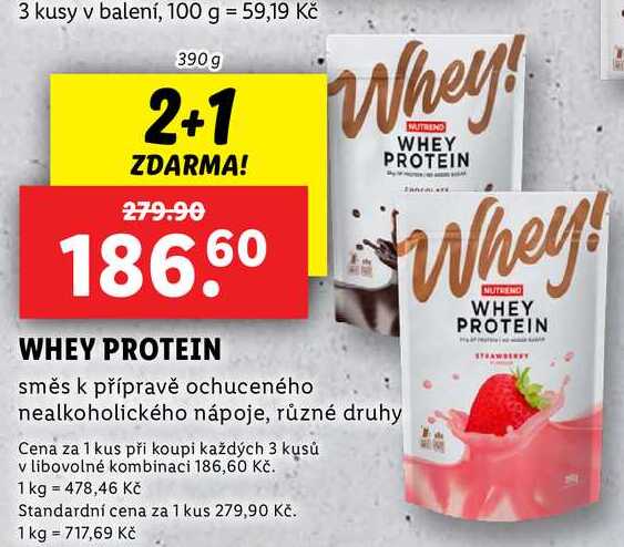 WHEY PROTEIN, 390 g
