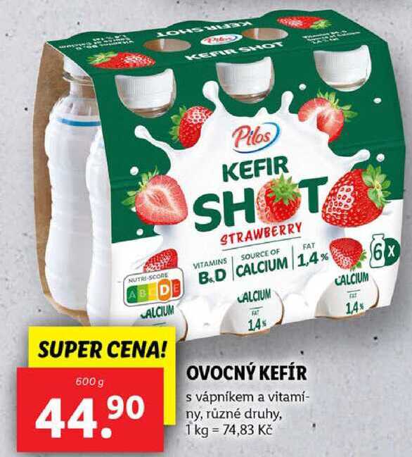 OVOCNÝ KEFÍR, 600 g