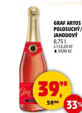 GRAF ARTOS POLOSUCHÝ/ JAHODOVÝ, 0,75 l