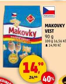 MAKOVKY VEST, 90 g 