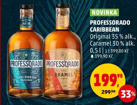 PROFESSORADO CARIBBEAN Original 35 % alk., 0,5 l 