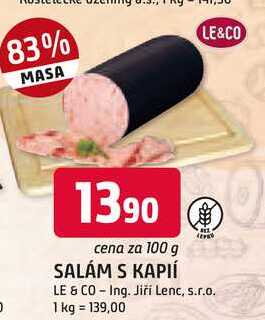 SALÁM S KAPIÍ 100 g