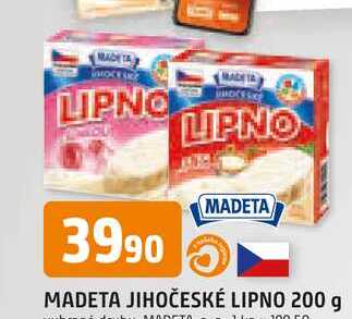 MADETA JIHOČESKÉ LIPNO 200 g 