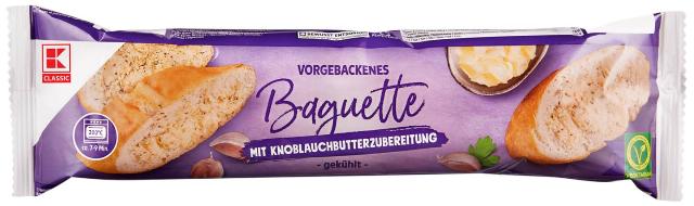 K-Classic Bageta na rozpékání různé druhy