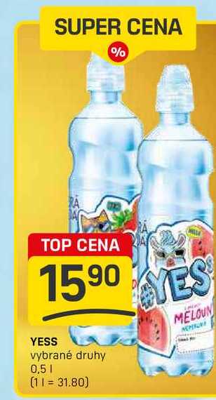 YESS vybrané druhy 0,5l
