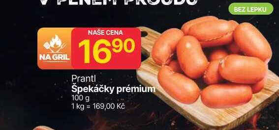 Prantl Špekáčky prémium 100 g 