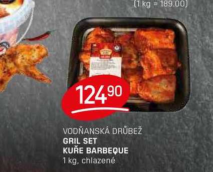 GRIL SET KUŘE BARBEQUE 1 kg, chlazené 