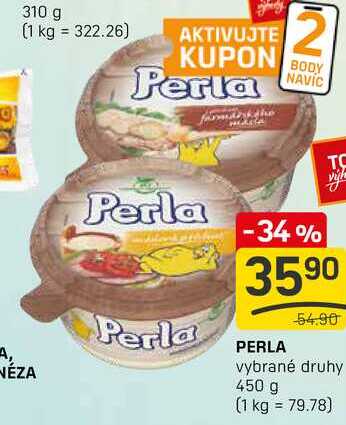 PERLA vybrané druhy 450 g 