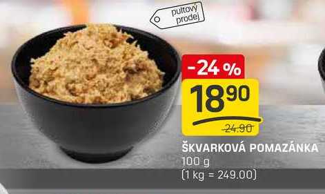 ŠKVARKOVÁ POMAZÁNKA 100g