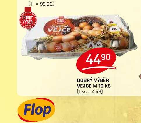 DOBRÝ VÝBĚR VEJCE M 10 KS