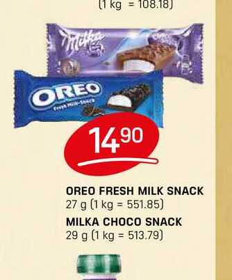 MILKA CHOCO SNACK 29 g