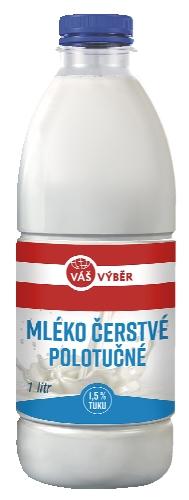 VÁŠ VÝBĚR Mléko čerstvé, 100 ml