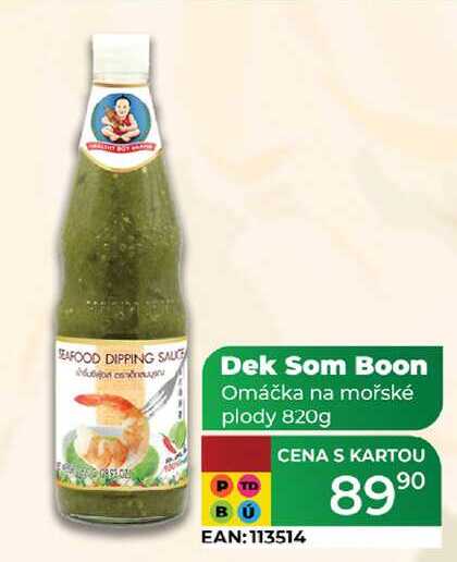 Dek Som Boon Omáčka na mořské plody 820g 