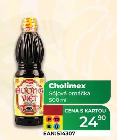 Cholimex sójová omáčka 500ml 