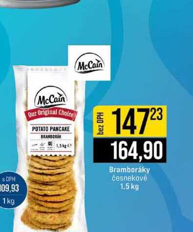 Bramboráky česnekové 1,5 kg