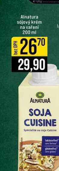 Alnatura sójový krém na vaření 200 ml 