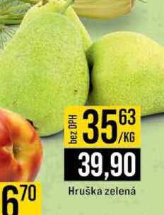 Hruška zelená 1kg