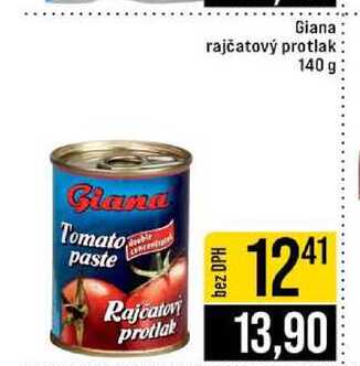 Giana rajčatový protlak 140 g