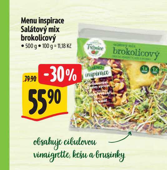 Menu inspirace Salátový mix brokolicový 500 g  