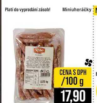 Miniuheráčky 100g
